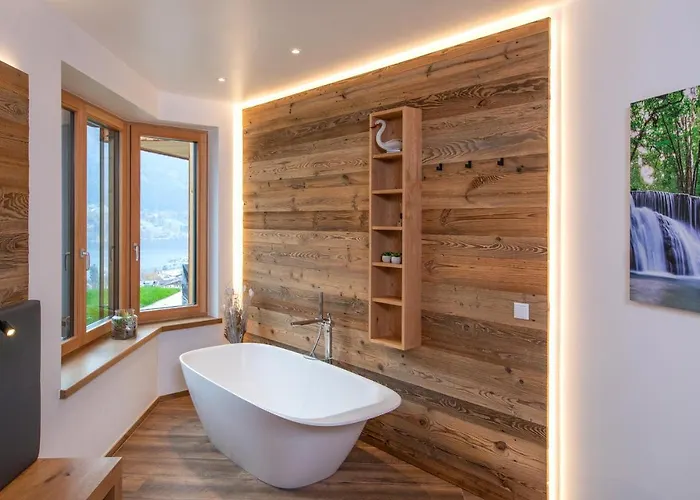 Daire Adlerhorst 2 Zell Am With Private Sauna And In Summer Zell Am Kaprun Summercard